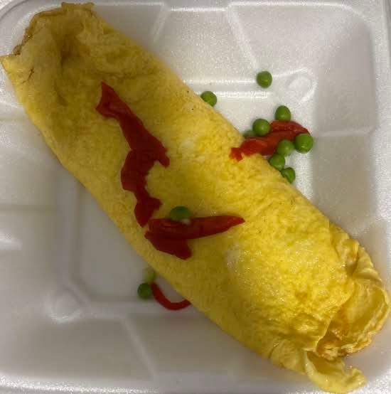 Tortilla De Queso / Cheese Omelette.