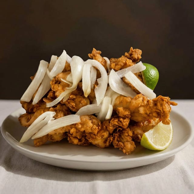 Chicharrones De Pollo / Fried Chicken Chunks.