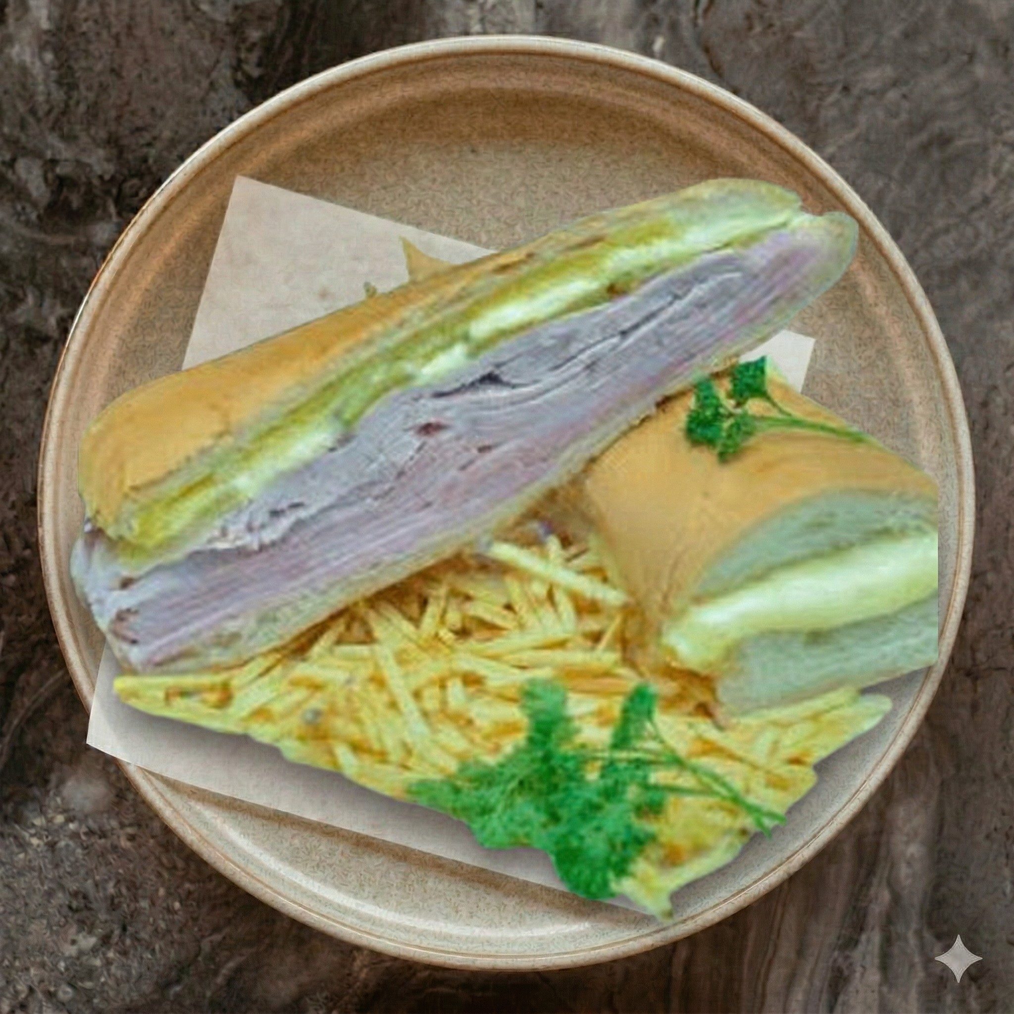 Cubano Regular / Regular Cuban Sandwich.